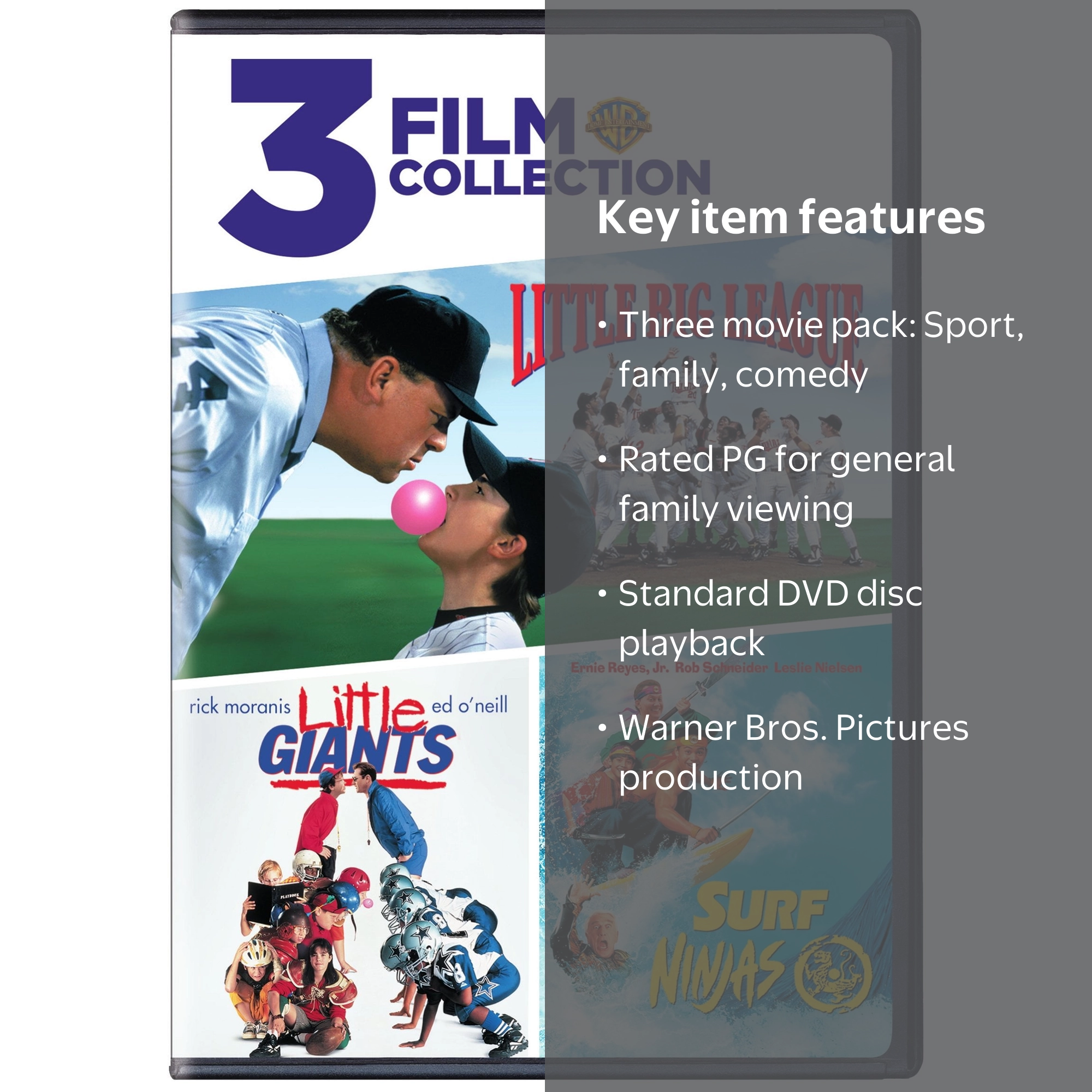 Warner Home Video: Family Action Movies - 3 Film Collection