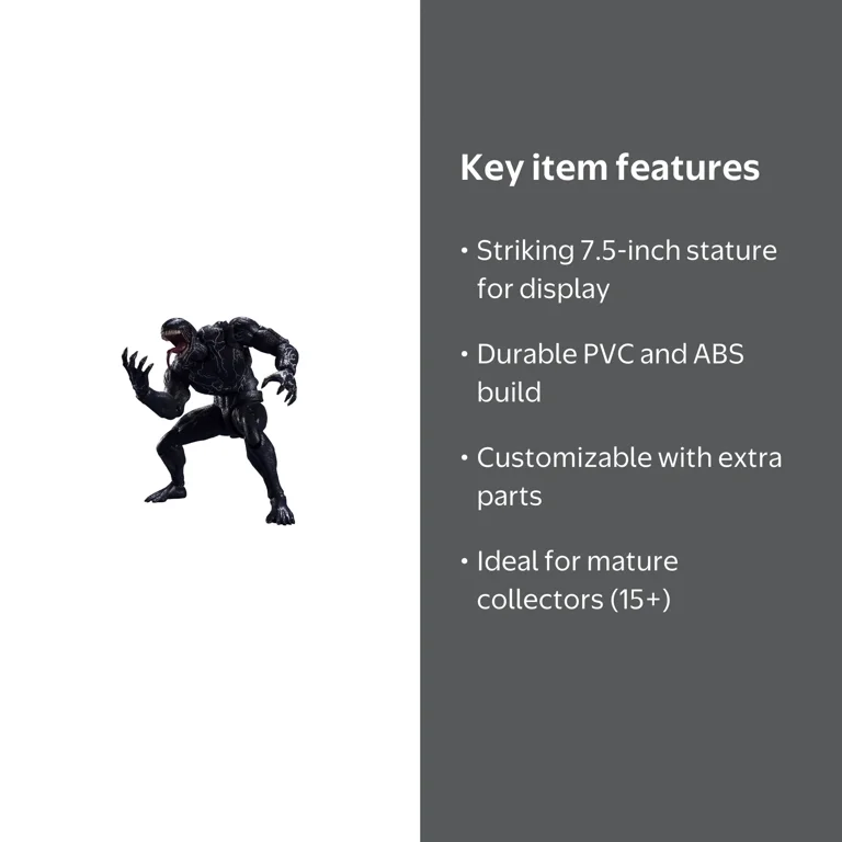 BANDAI S.H.Figuarts Venom: Let There Be Carnage Action Figure