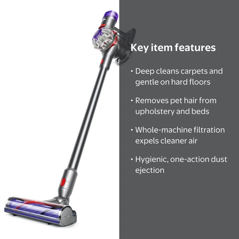 Dyson V8 Absolute Cordless Stick Vacuum and Handheld Cleaner