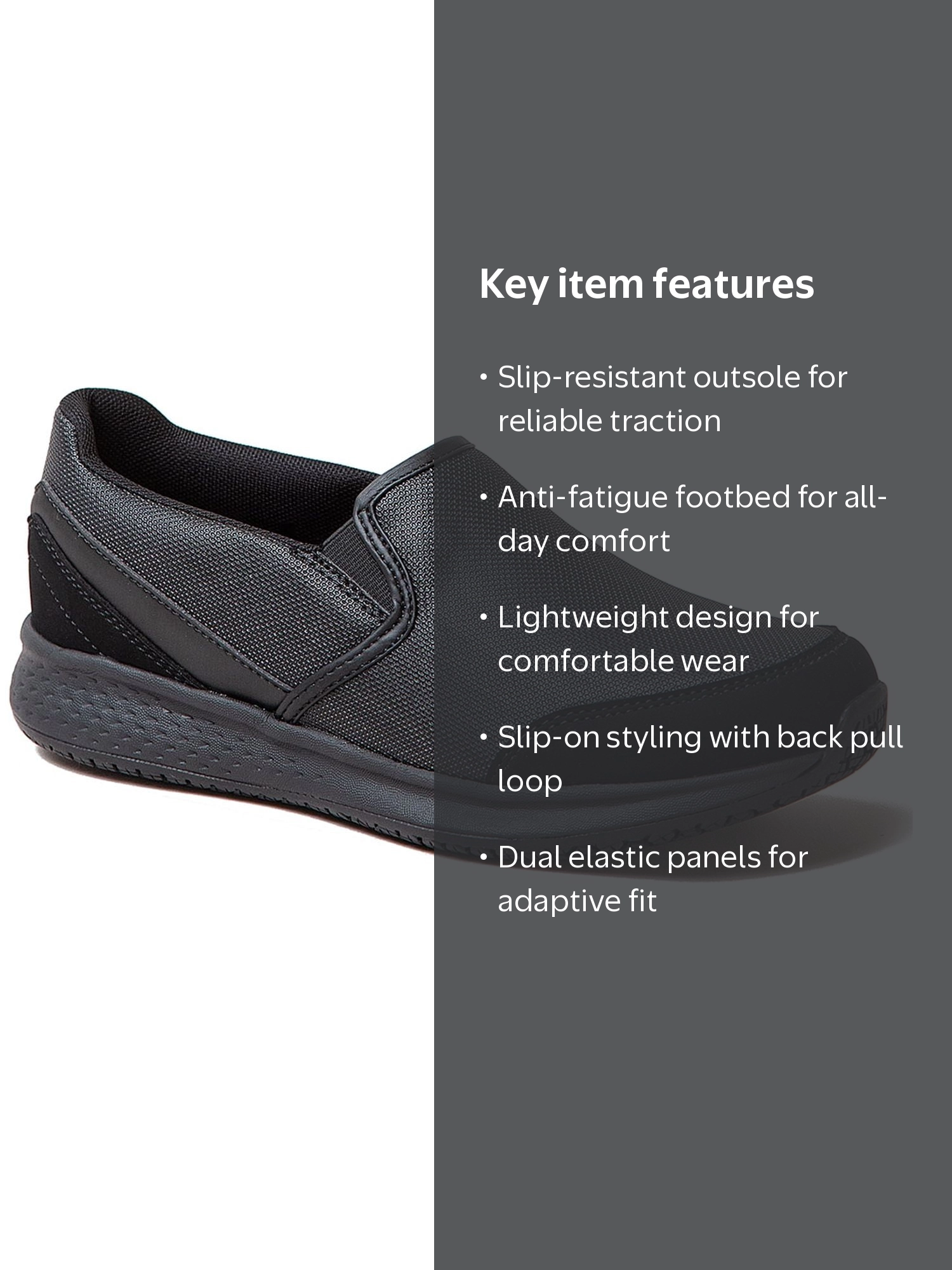 TredSafe Women's Sara II Slip-On Shoes, Lightweight and