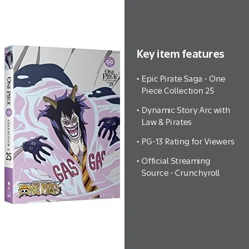 One Piece: Collection 25, Straw Hat and Heart Pirate Alliance, PG
