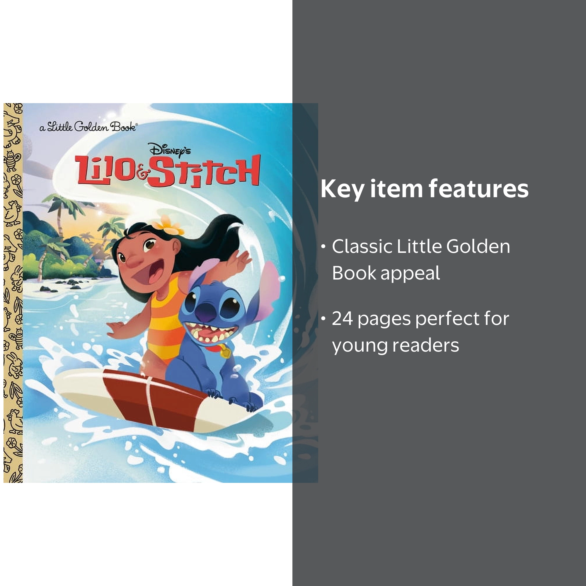 Little Golden Book Lilo & Stitch (Disney Lilo & Stitch) (Hardcover