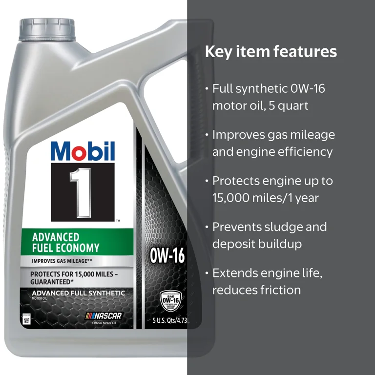 Mobil 1 Advanced Fuel Economy 0W-20 6本です Mobil 1 Advanced Fuel