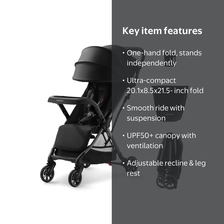 モコ Momcozy ClickGo Lightweight Travel Stroller for Kids 6 Months-50