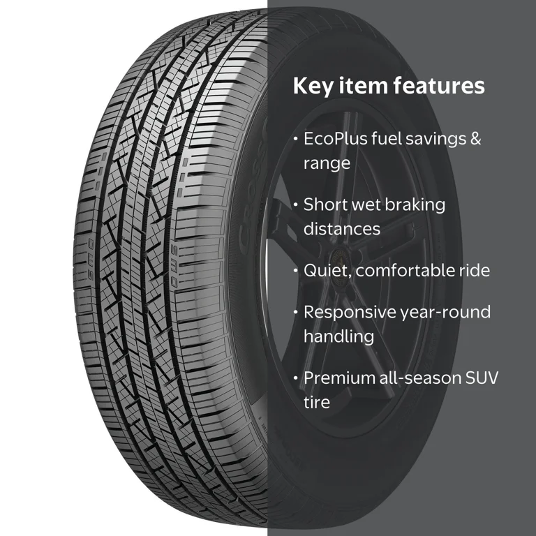 【2025年製】Continental NC7 225/55 R17 低走行 Free Shipping! Continental CrossContact LX25 All Season 225/55R17