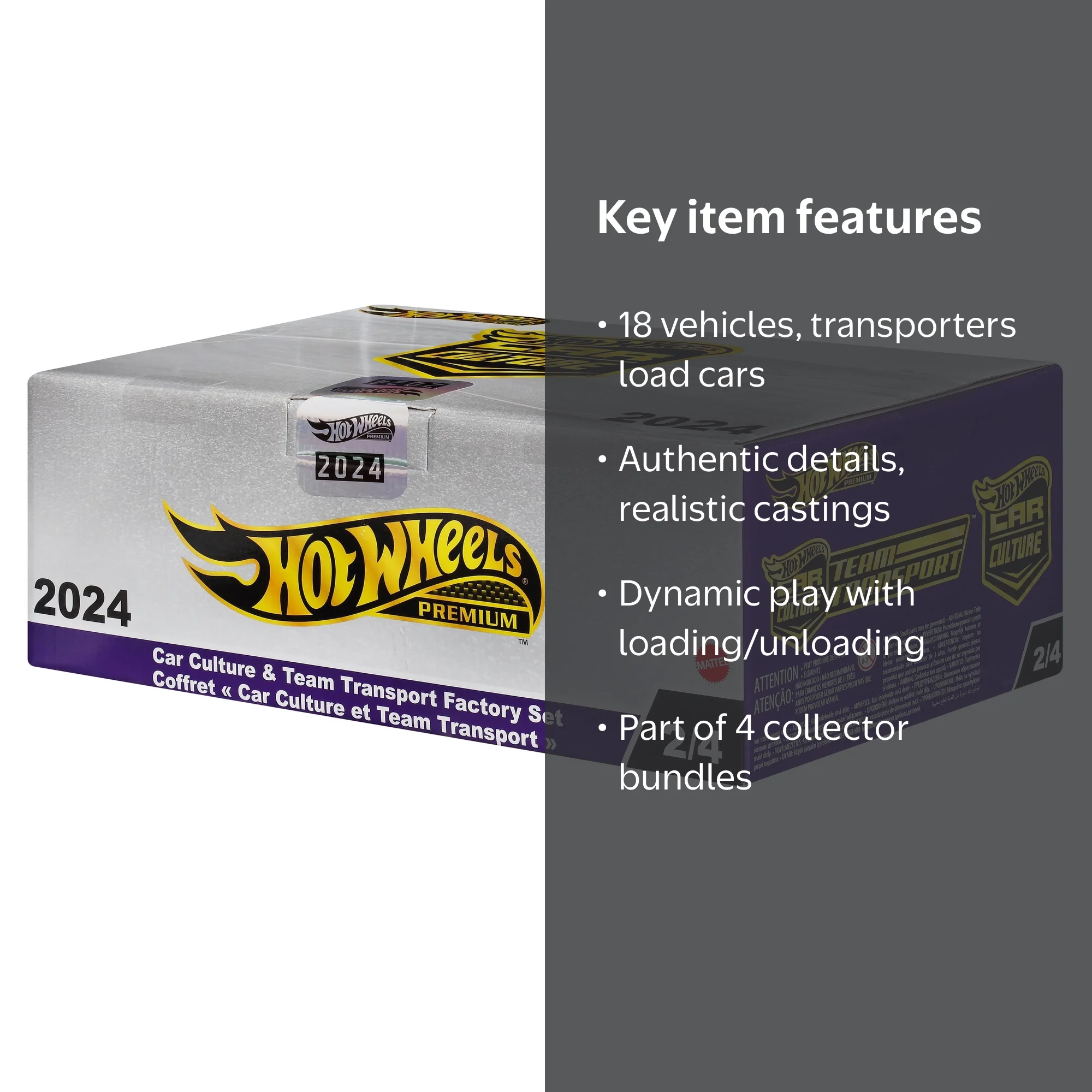 Hot Wheels Car Culture & Team Transport Factory Set, For