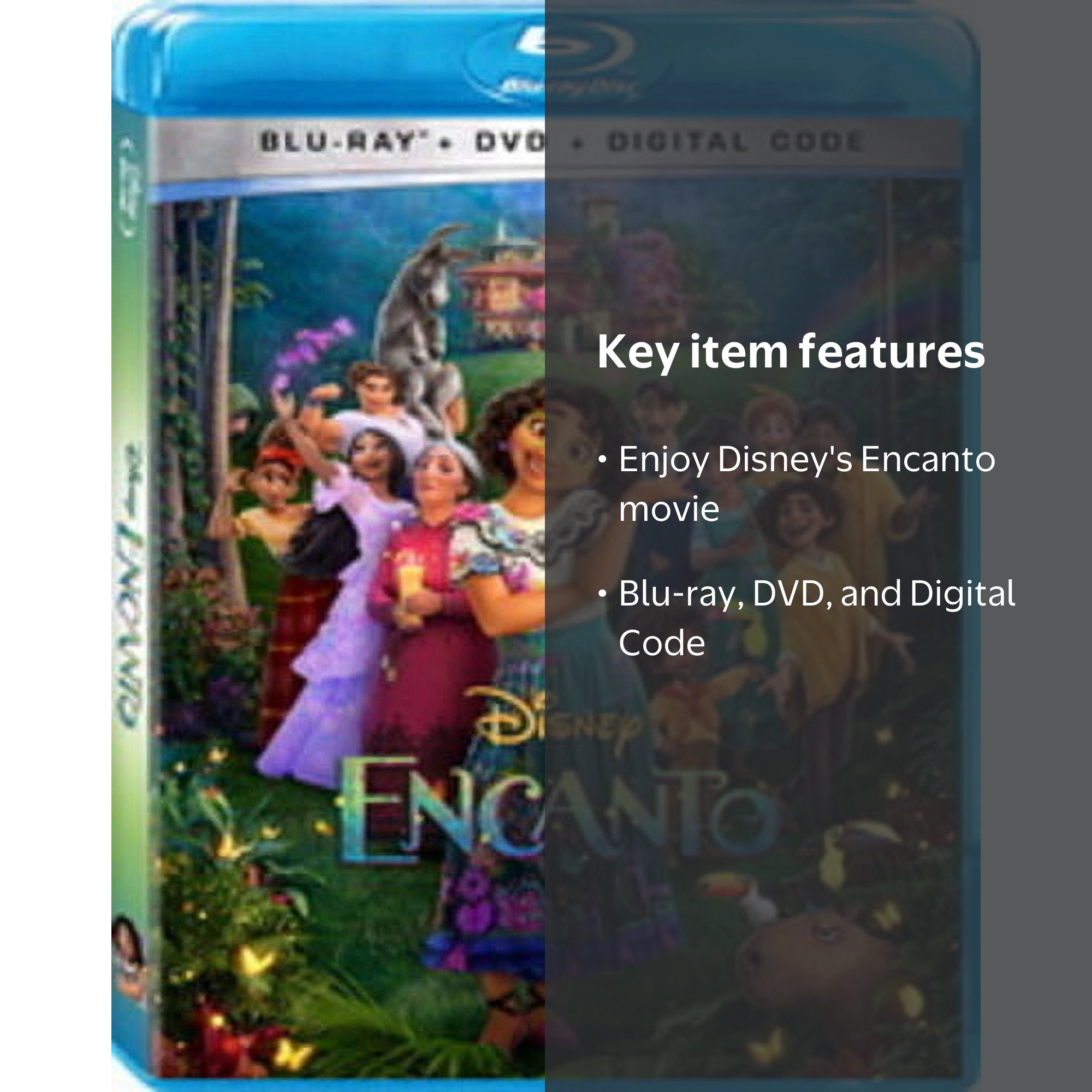 Disney, Encanto Blu-ray, DVD, Digital Copy, Multi-Screen Edition