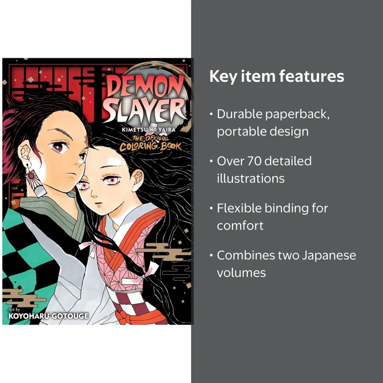 Demon Slayer: Kimetsu No Yaiba: the Official Coloring Book