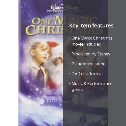 Disney, One Magic Christmas (DVD), Music & Performance Movies
