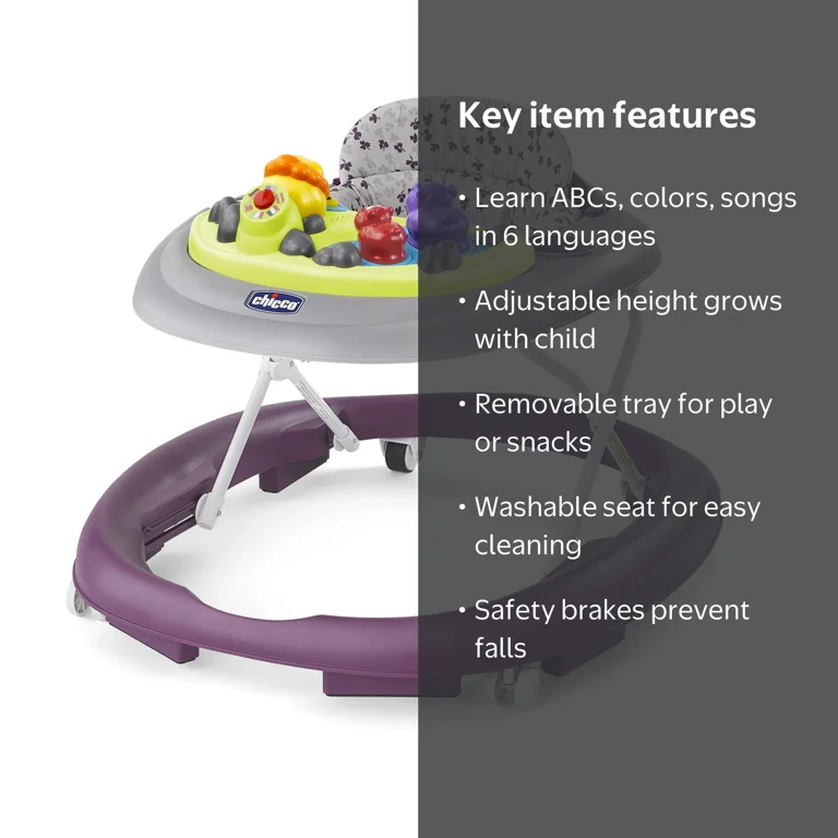 Chicco Walky Talky Activity Baby Walker with Multi-Lingual Play