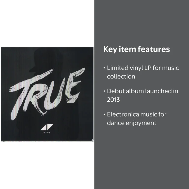 Island Heritage, Vinyl Music Album, Avicii True, Limited LP