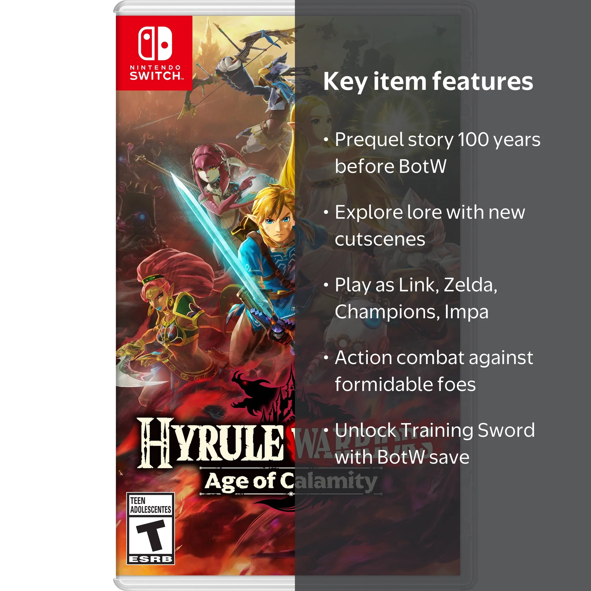 Nintendo, Hyrule Warriors Age of Calamity, UAE Version, Switch