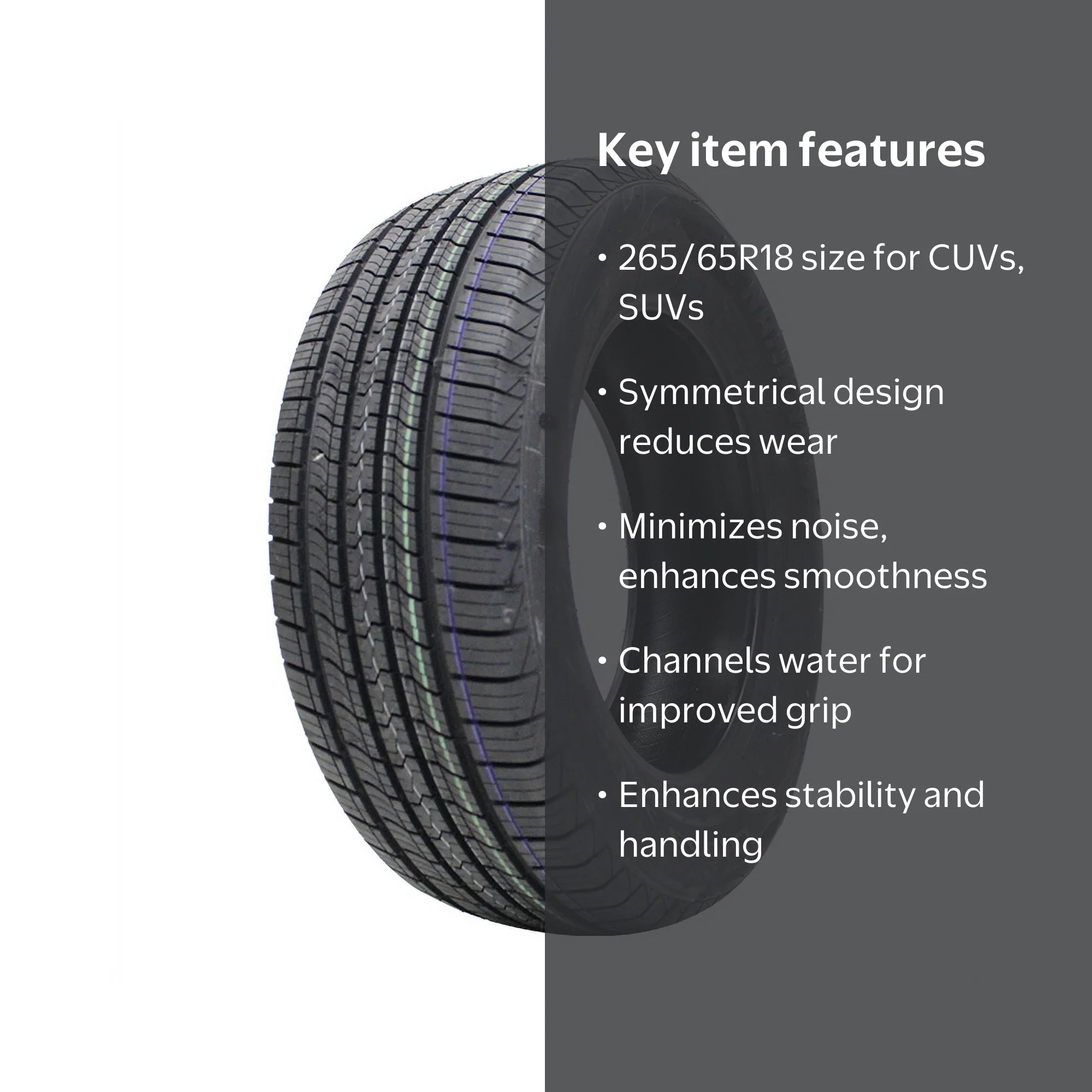 Nankang SP-9 Cross Sport 265/65R18 Tire - Walmart.com