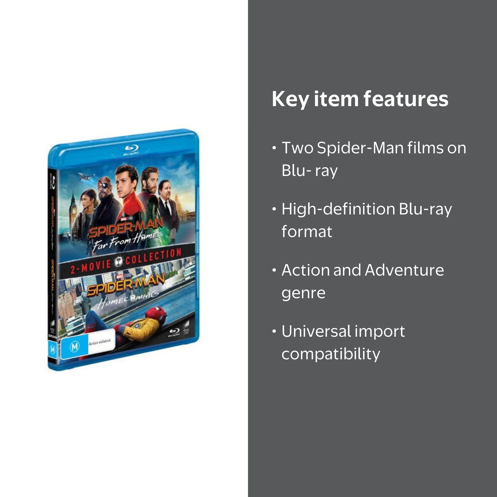 Spider-Man: Far From Home / Spider-Man: Homecoming (Blu-ray