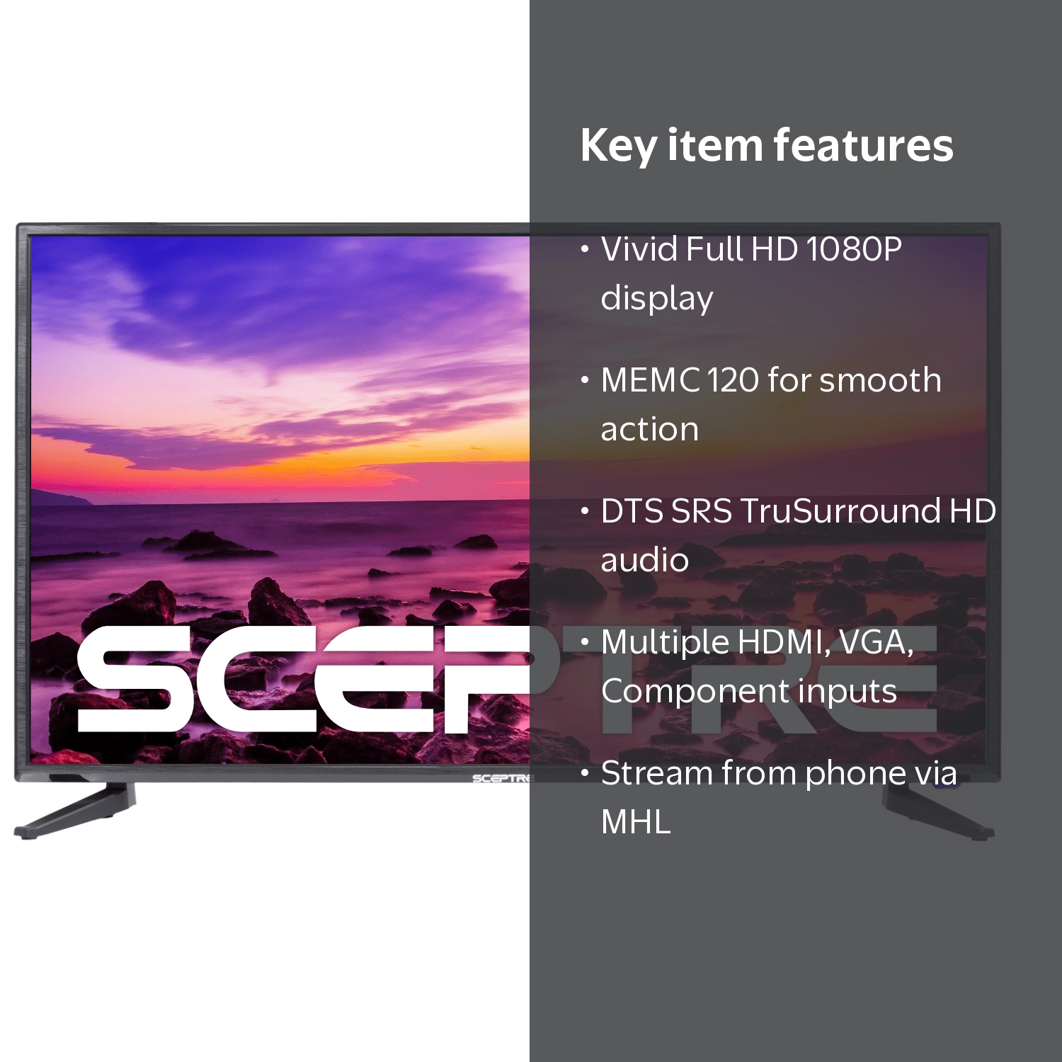 レボリューション フルHD液晶テレビ 40インチ IF-03S4001TV レボリューション フルHD液晶テレビ 40インチ IF-03S4001TV