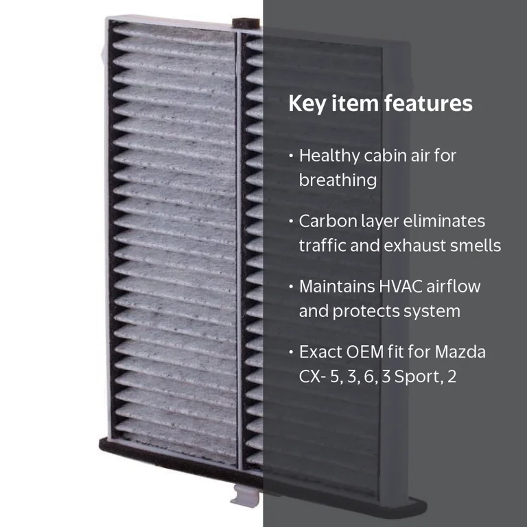 Premium Guard Cabin Air Filter PC4103X Fits 2014-2025 Mazda CX-5 3