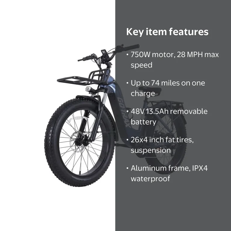 gotrax 26 inch electric bicycle S3 Mini Bike Introducing the GOTRAX Elevation Electric Bike Gotrax Elevation 26-in. Electric Bike