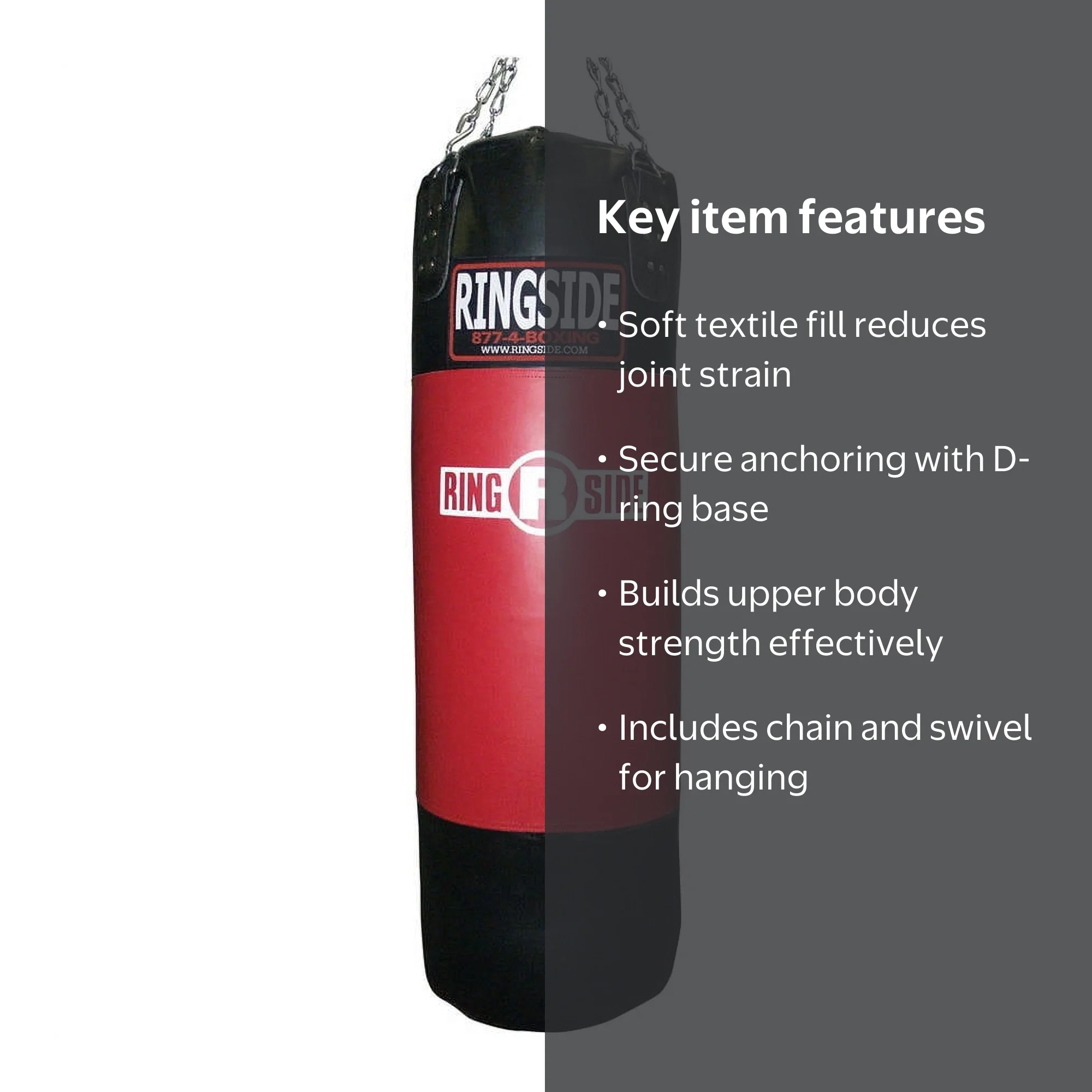 Ringside Soft Filled Leather Heavy Bags 200 lbs. - Walmart.com