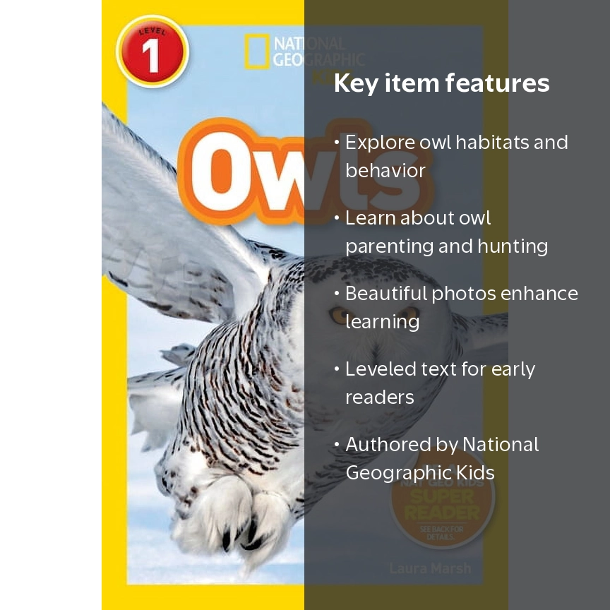 National Geographic Kids Readers Owls (National Geographic Kids