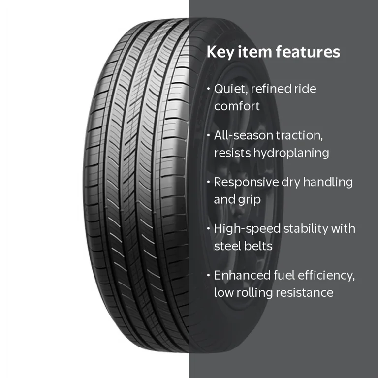 Michelin Primacy All-Season 255/60R20/XL 113Y Tire Fits: 2020 Land
