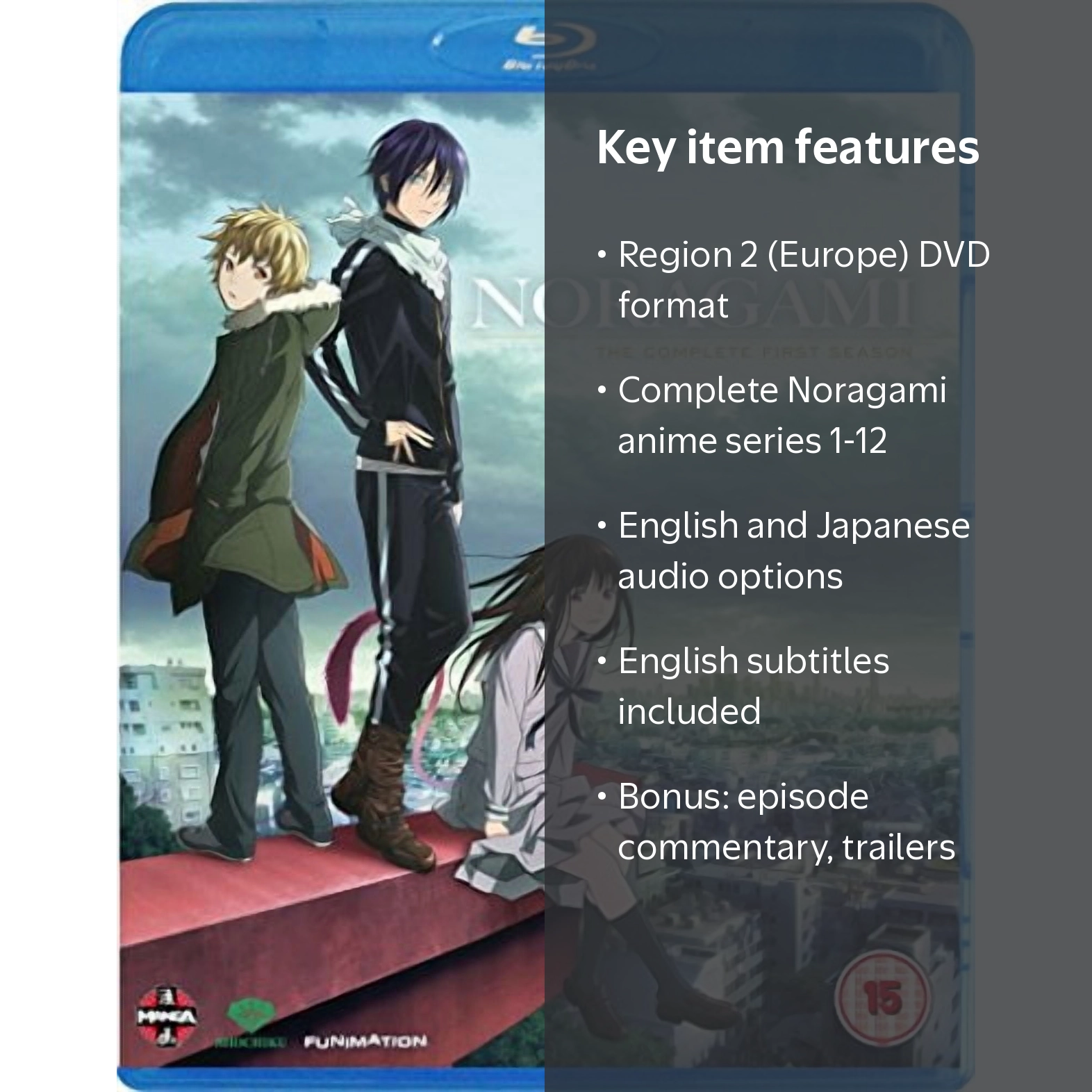 Noragami - Complete Series Collection [BLU-RAY] - Walmart.com