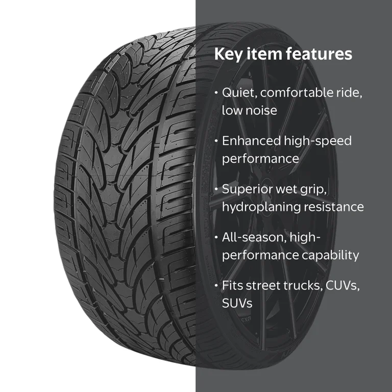 Lionhart LH-TEN All Season 110V XL Tire, High-Performance for