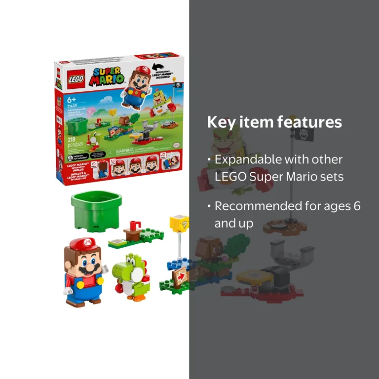 LEGO, Super Mario Adventures with Interactive LEGO Mario, Yoshi