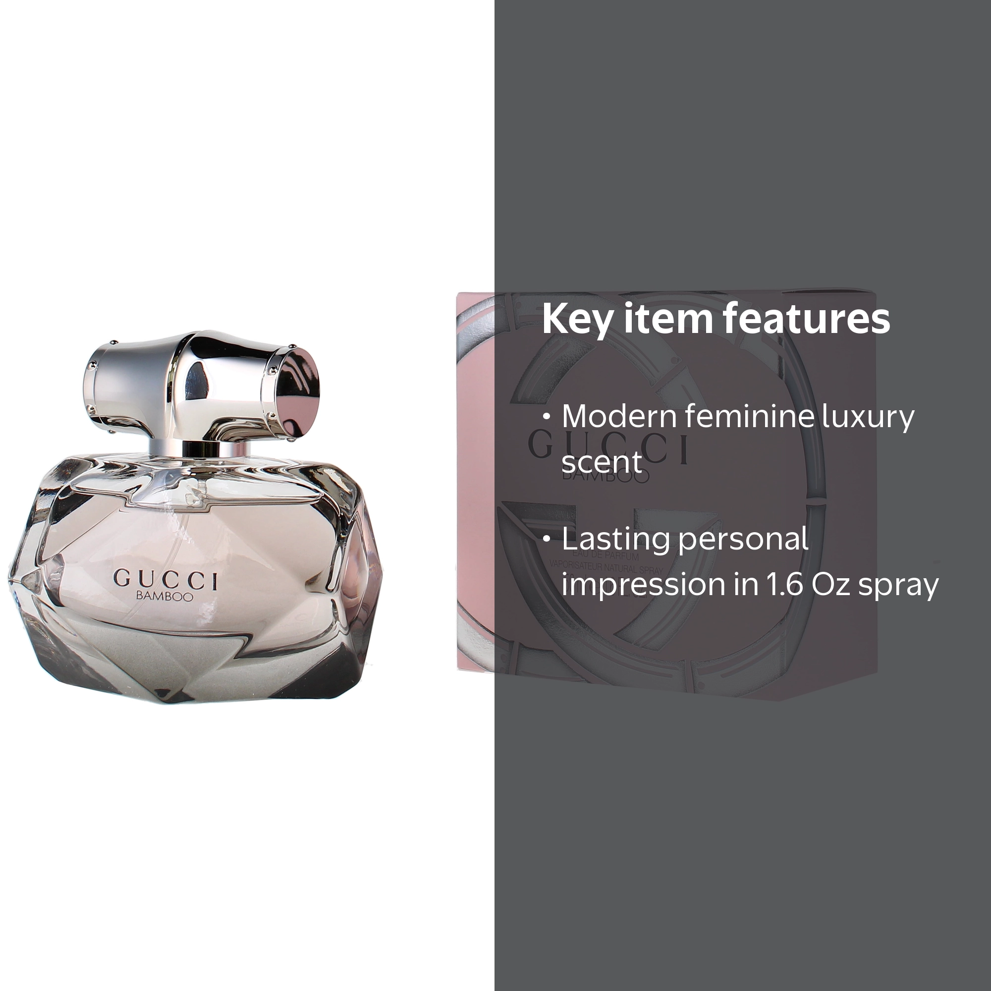 Gucci Bamboo Eau De Parfum for Women, 1.6 Oz, Floral Fragrance