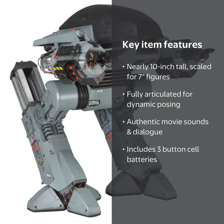 NECA Robocop ED-209 Boxed Action Figure with Sound - Walmart.com