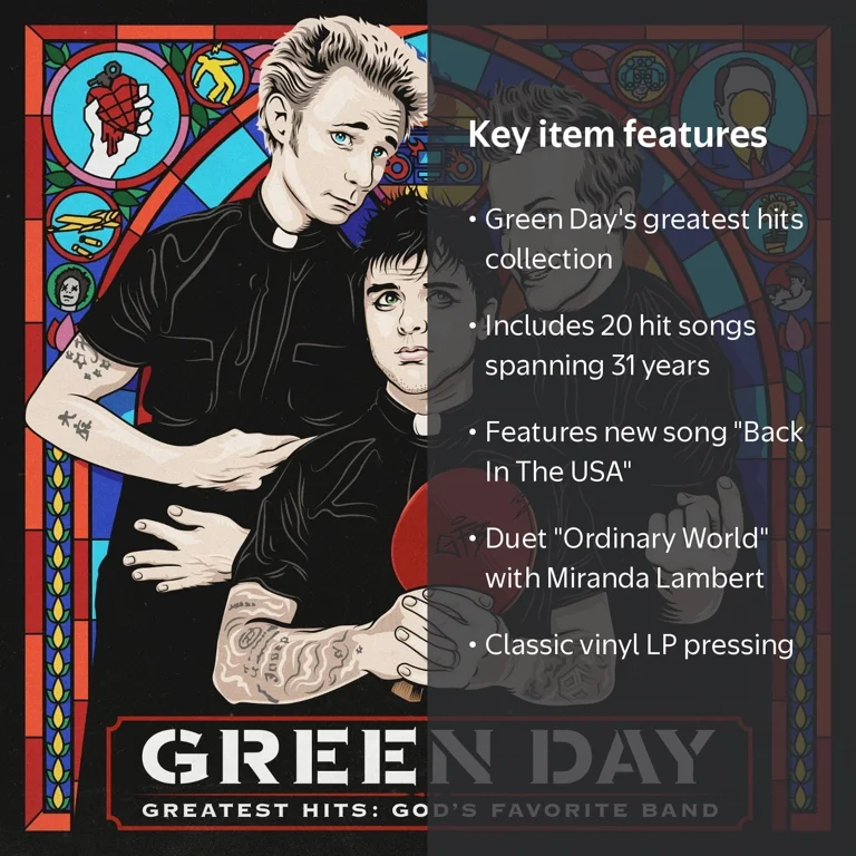Green Day - Greatest Hits: God's Favorite Band - Vinyl LP
