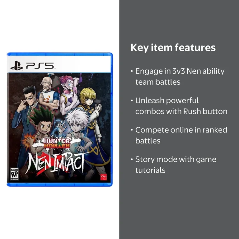 Hunter x Hunter Nen Impact Limited Edition for Playstation 5 Hunter x Hunter Nen Impact Limited Edition for Playstation 5