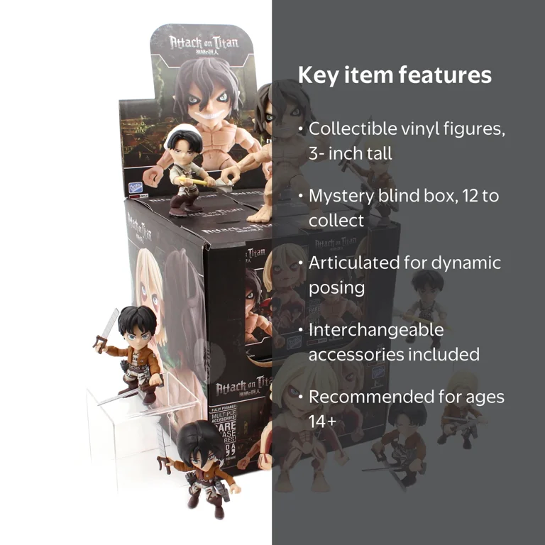 The Loyal Subjects Action Vinyls Attack on Titan Wave 1 Individual
