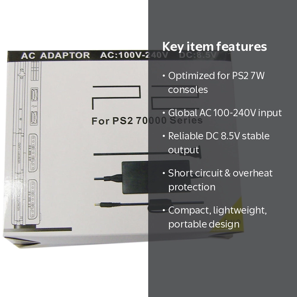 DC 8.5v AU AC Power Adapter 100v-240v Intelligent Circuit