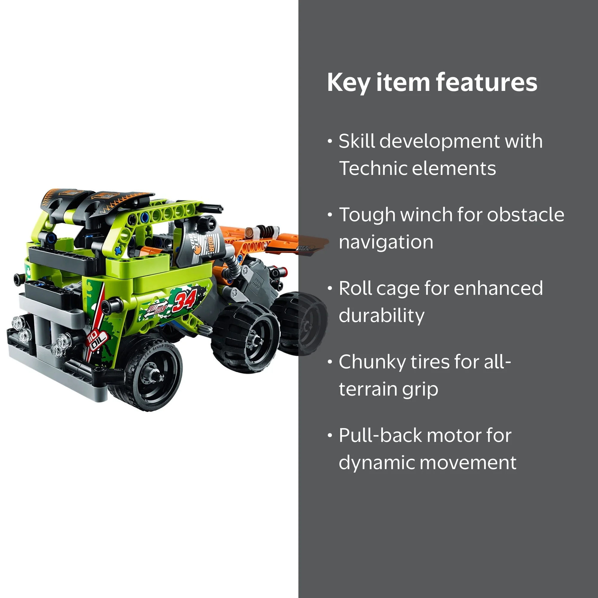 LEGO Technic 42027 - Desert Racer - Walmart.com