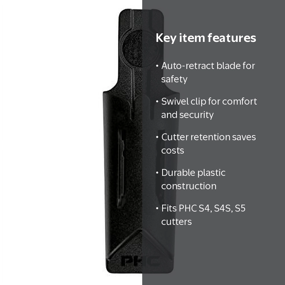 Pacific Handy Cutter UKH423 Safety Holster, Swivel Clip for S4