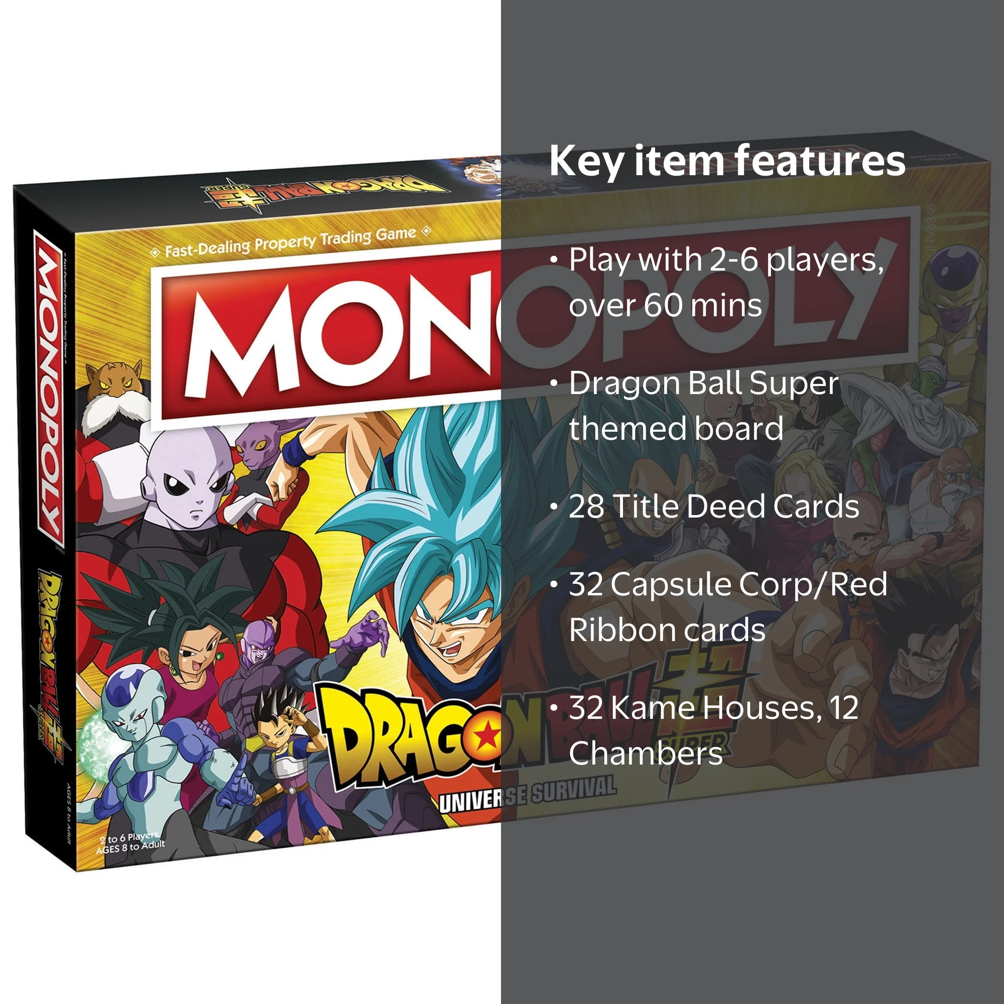 新品未開封　正規品　ドラゴンボールZモノポリー　MONOPOLY 英語　アメリカ USAopoly Dragon Ball Z Edition Monopoly Board Game | eBay