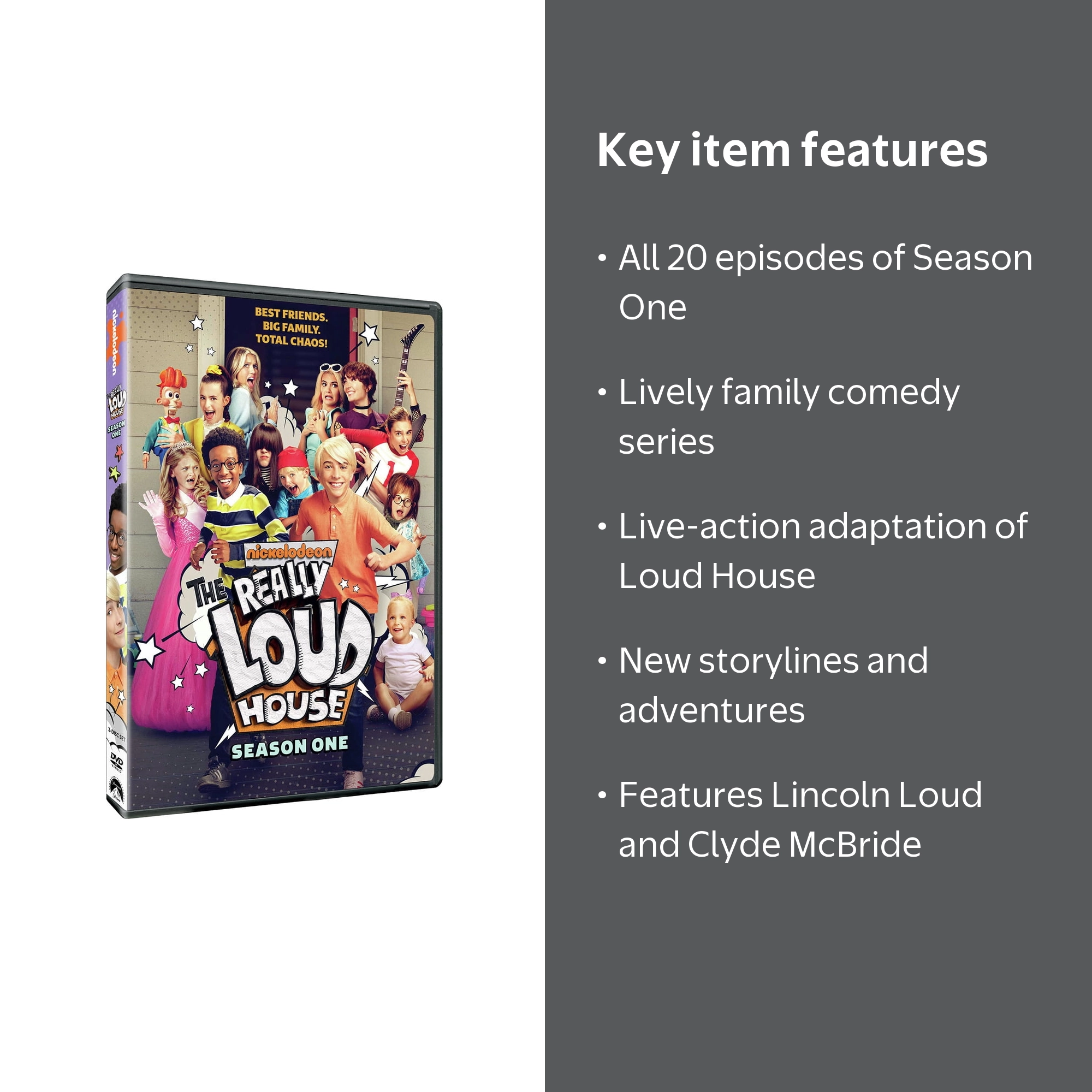 Viacom The Really Loud House (DVD) (Season One) - Walmart.com