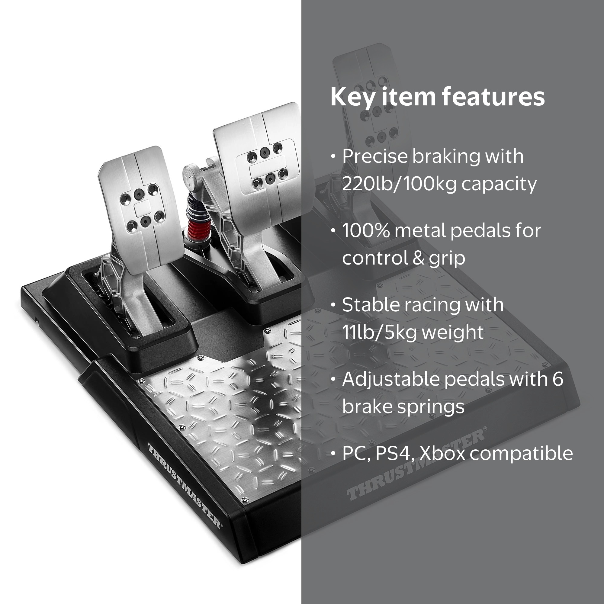 Thrustmaster Gaming T-LCM Pedals for PS5, PS4, Xbox Series X|S