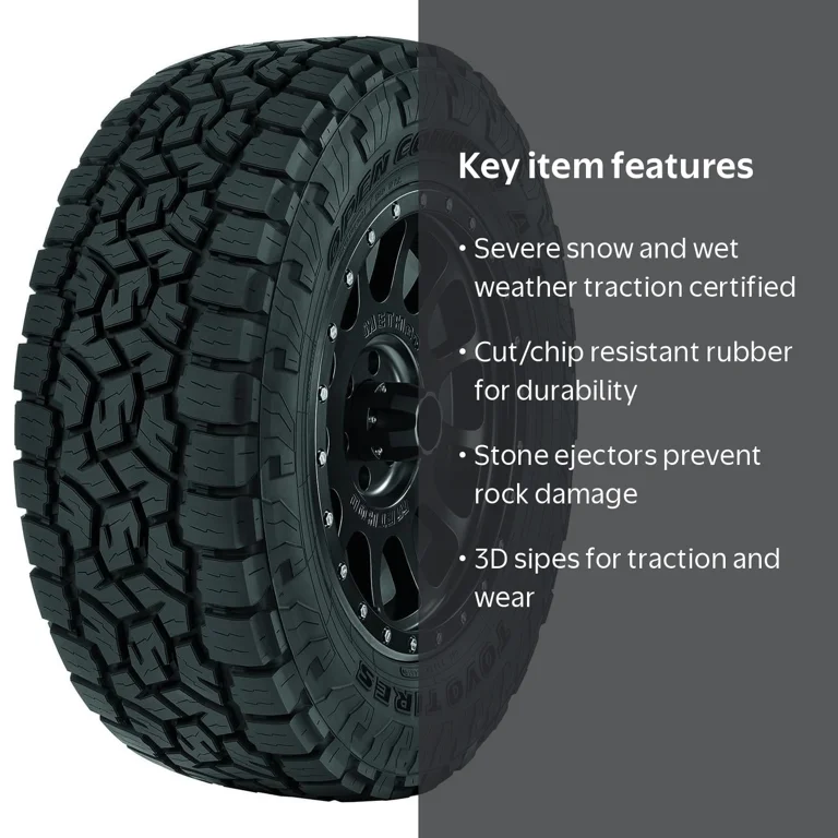 Toyo, Light Truck Tire, 255/70R16 115T XL, All Terrain Off-Road