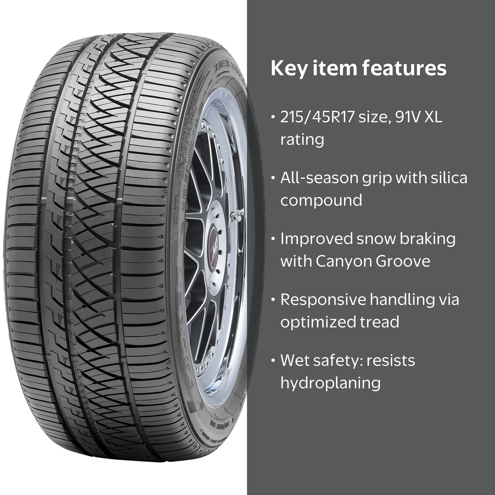 Falken Ziex ZE960 A/S UHP All Season 215/45R17 91V XL Passenger