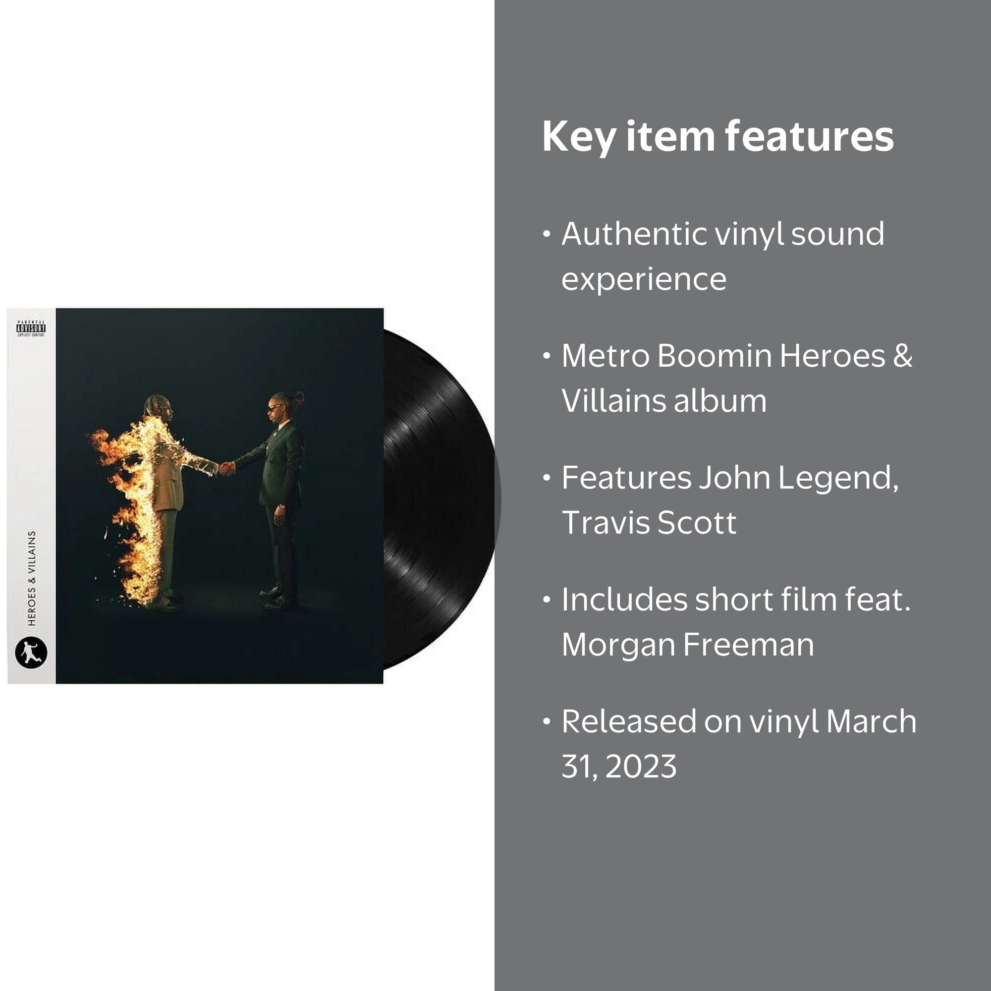 Metro Boomin - Heroes & Villains - Music & Performance - Vinyl