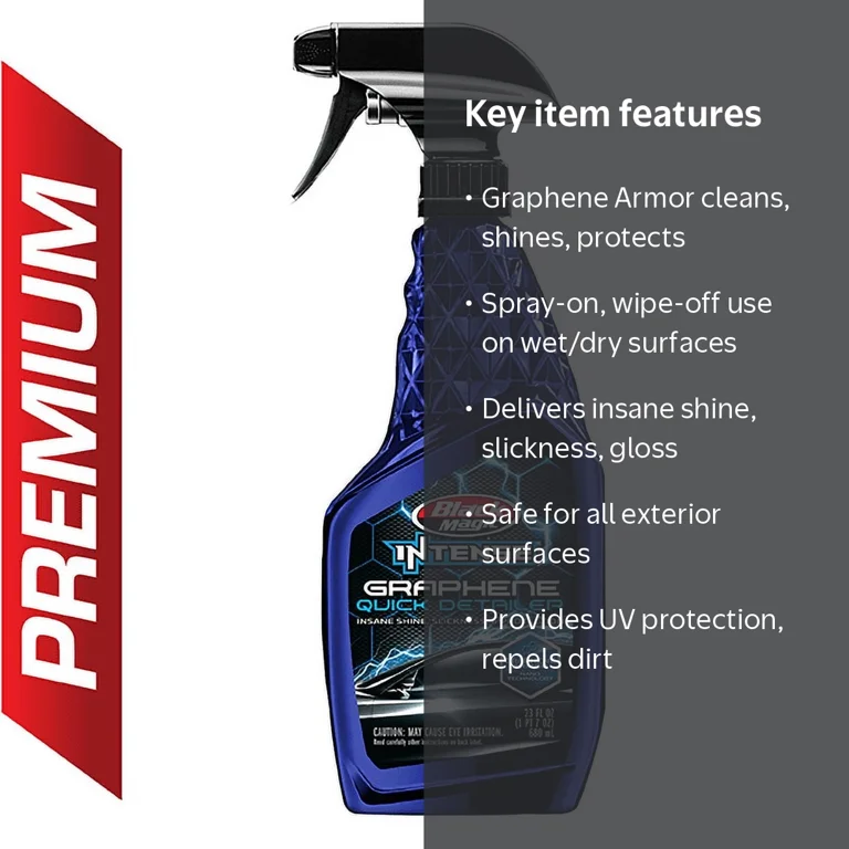 Black Magic Intense Graphene Quick Detailer 23oz - 120182SRP