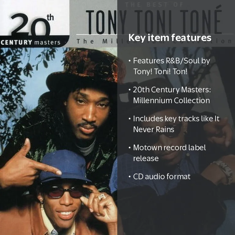 Tony! Toni! Ton ! - 20th Century Masters: Millennium Collection