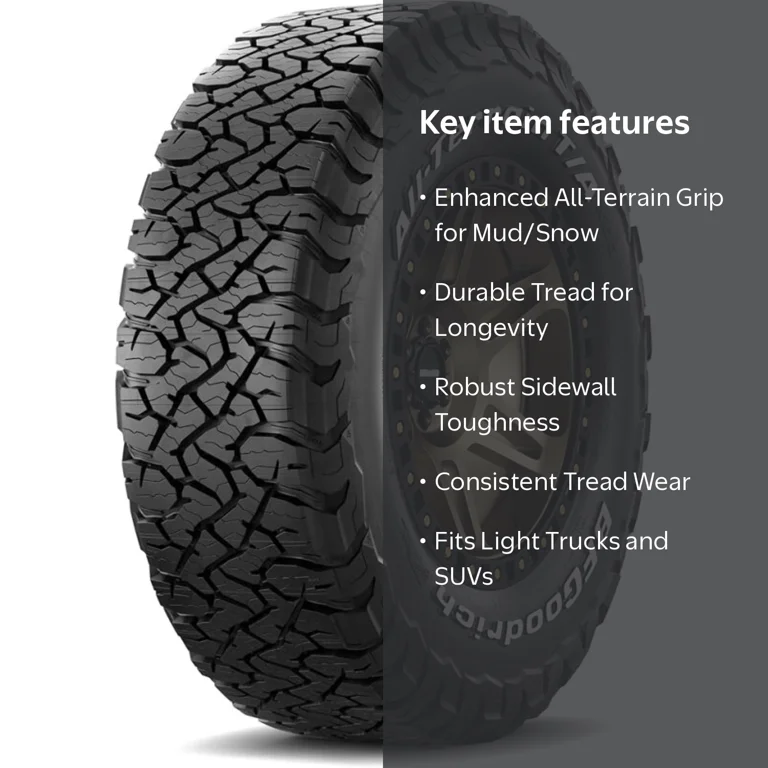BF Goodrich All-Terrain TA KO3 LT215/65R16 D/8PLY Light Truck