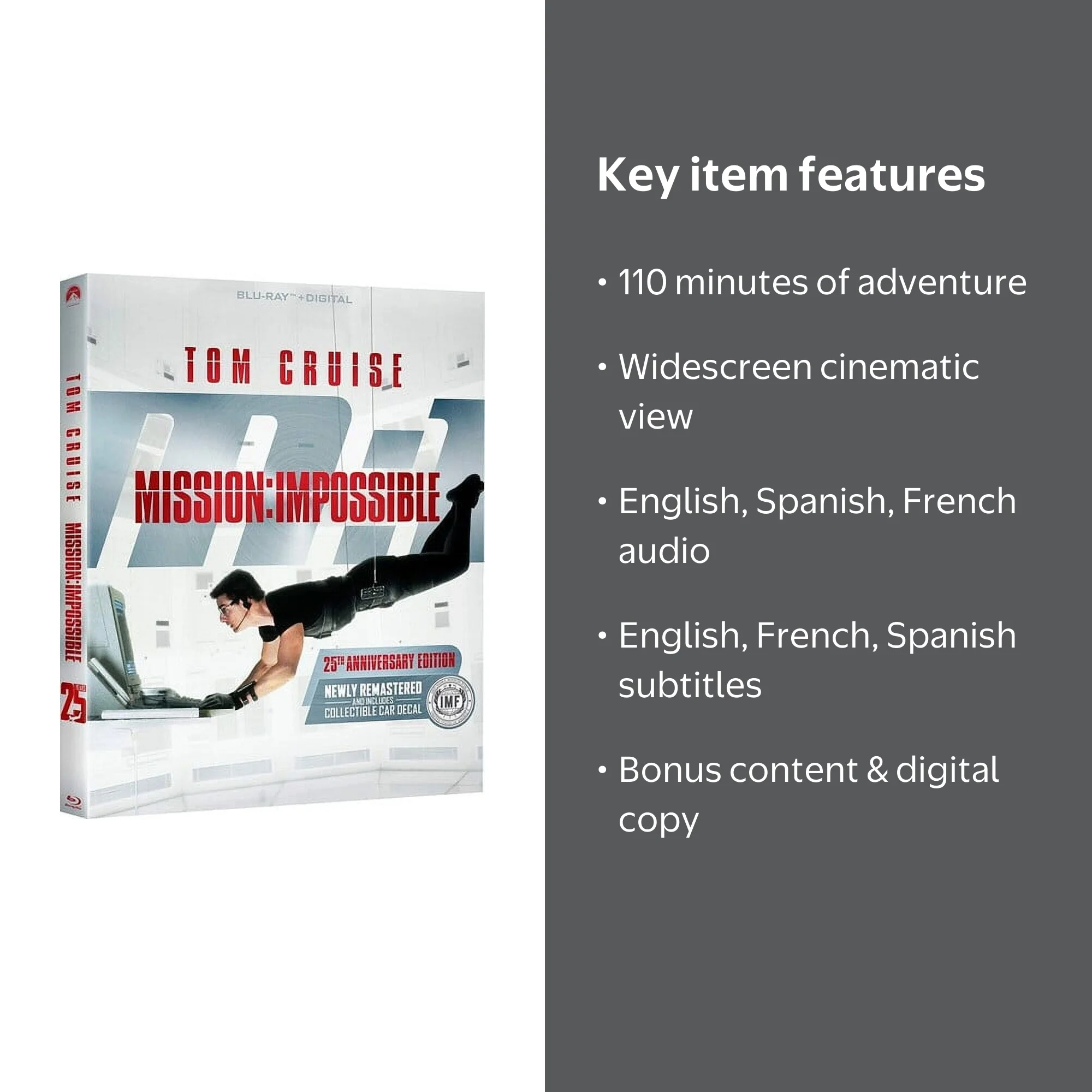 Mission: Impossible 25th Anniversary Edition Blu-ray + Digital