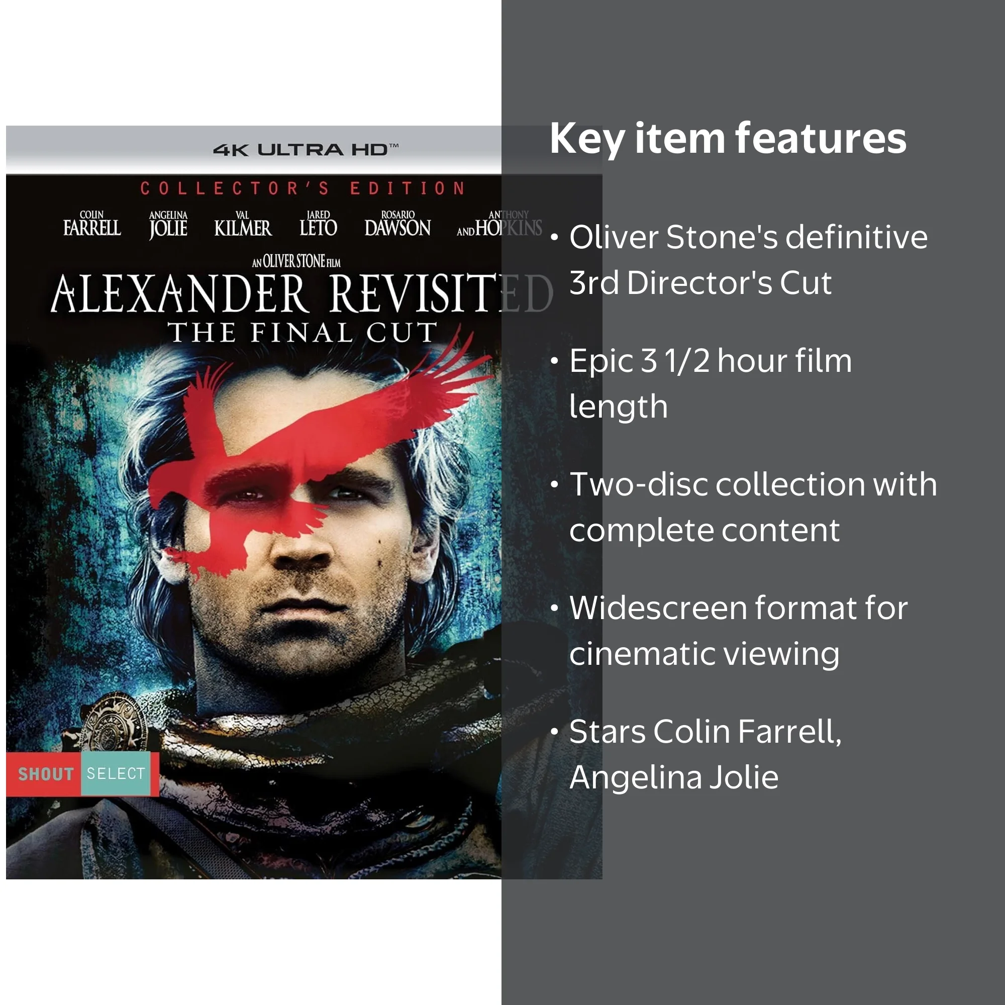 Alexander Revisited: The Final Cut Collector's Edition, 2-disc set