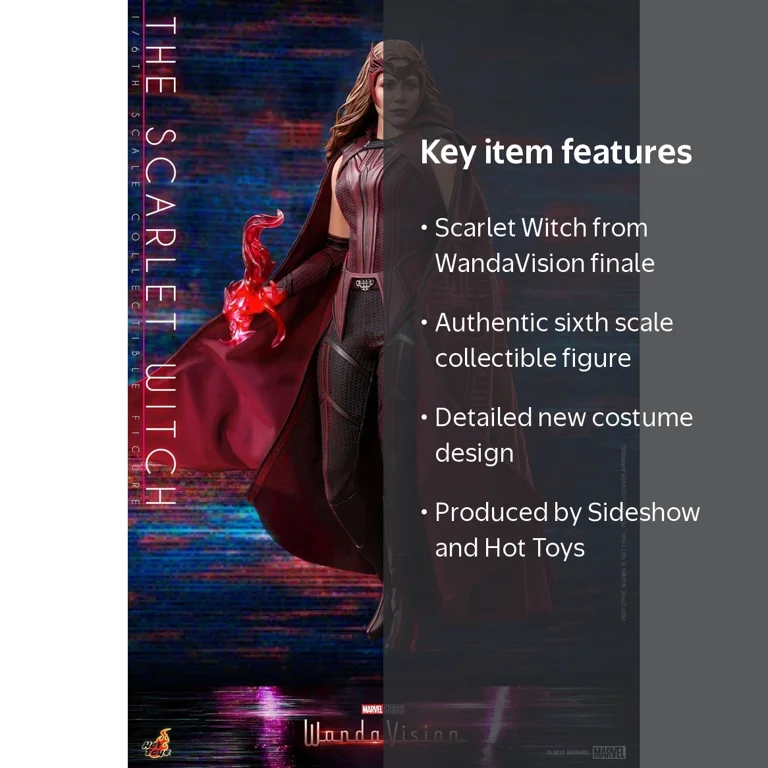 Wandavision 11 Inch Action Figure 1/6 Scale - The Scarlet Witch