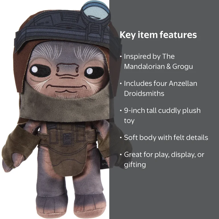 Star Wars: The Mandalorian & Grogu Movie Anzellan Droidsmith Plush