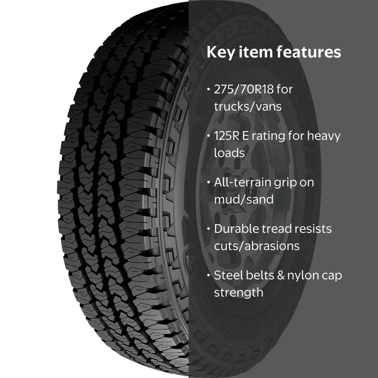 Firestone Transforce AT2 All Terrain 275/70R18 125R E Light Truck