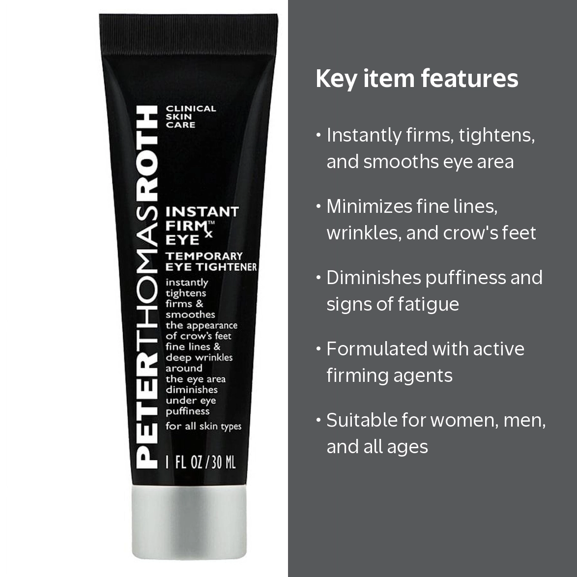 Peter Thomas Roth, Instant FIRMx Eye Tightening Treatment, 1 Oz